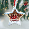 Personalized Family Photo Star Acrylic Ornament - Christmas Gift for Family CH07 896838