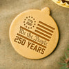 250 Years USA 250th Birthday 1776-2026 America Cookie Stamp HA75 920424