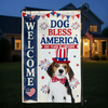 My Dog Celebrate America 250 Years of Freedom Custom Photo Garden Flag Funny Gift Decor CH07 910328