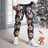 Custom Photo Dog Christmas Sweatpants, Gift For Dog Mom Dog Dad HA75 892988