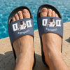 Custom Photo Dog Cat Dad Mom Slide Sandals - Gift For Dog Cat Lovers HO82 902540