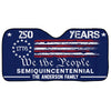 Custom Family Name We The People America 250 Years Car Sunshade CH07 910248