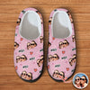 Custom Photo BFF Forever - Personalized Slippers Gift For Friends HO82 900024