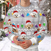 Custom Photo Xmas Leds Dog Ugly Sweater HO82 900078