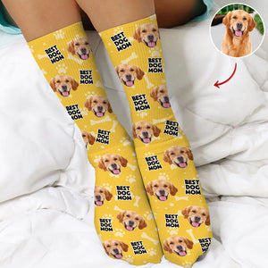 Custom Photo Best Parents Ever - Personalized Socks For Dog Lovers TH10 894431