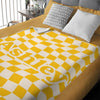 Custom Name Personalized Checker Design Blanket For Family TH10 894983