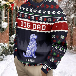 Dog Mom Dog Dad Ugly Sweater For Christmas TH10 896067