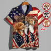 Custom Dog Photo American Patriot Hawaii Shirt TH10 898875