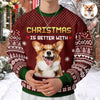 Christmas Better - Personalized Ugly Sweater For Dog Cat Lovers LM32 895573