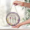 If Friends Were Flowers, I'd Pick You - Personalized Stained Glass Suncatcher HA75 892920