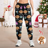 Custom Photo Peace, Love, Dog Sweatpants HA75 897678
