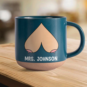 Personalized Funny Mr. and Mrs. Cheeky Pottery Mug Valentines Day Gift for Him Her LM32 897721