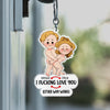 Personalized I F*cking Love You Funny Keychain Valentine Gifts HA75 920014