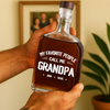 Personalized My Favorite People Call Me Daddy Vintage Style Whiskey Bottle Gift For Dad, Grandpa HO82 894460