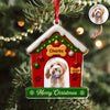 My First Christmas With Dog Photo Acrylic Ornament Gift For Dog Lovers CH07 896840