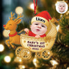 Custom First Christmas Photo - Personalized Acrylic Ornament Christmas Gift For Family CH07 899092