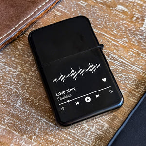 Personalized Music Song Metal Lighter Gift For Husband, Boyfriend, Dad TH10 898329