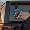 250 Years Of Freedom, American Flag Eagle 1776-2026 Car Window Decal Sticker HO82 900974