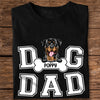 Custom Photo Dog Dad We Sniff Together, We Stick Together Dark Shirt HO82 894186