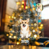 Custom Pet Photo On Christmas Tree Acrylic Ornament HA75 897986