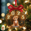 Custom Dog Photo Christmas 2025 Acrylic Ornament Christmas HO82 894750