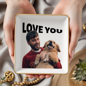 Custom Photo Jewelry Dish Gift For Family TH10 896541
