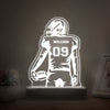 Personalized Football Player LED Night Light Football Team Gift CH07 899460