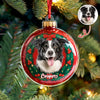 Custom Photo Dog Christmas Acrylic Ornament HA75 897566