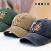 Custom Photo Forever In My Heart Memorial Washed Denim Baseball Cap HA75 892842