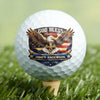 Custom Name 250th Anniversary God Bless America Eagle Golf Ball TH10 169389