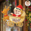 Custom First Christmas Photo - Personalized Acrylic Ornament Christmas Gift For Family CH07 899092