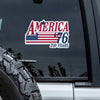 America 76 250 Years Anniversary Car Window Decal Sticker TH10 169229
