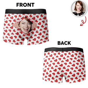 Personalized Funy Face Men's Boxer Brief, Custom Underwear for Him, Valentine, Anniversary Gift CH07 895592