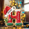 Personalized Gingerbread Letter Acrylic Ornament Gift For Mom, Dad, Brother, Sister, Kids HO82 900706