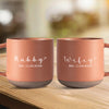 Personalized Hubby Wifey Couple Gift Pottery Mug HA75 898916