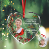 Custom Photo I'm Always With You Memorial Glass Ornament, Loss of Dad/Mom Gift HO82 894764