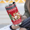 A Girl And Her Dog Christmas Fat Tumbler TH10 896333