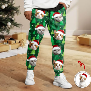 Custom Photo Cat Personalized Christmas Sweatpants HA75 892816
