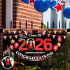 Custom Photo Graduation Senior Class Of 2026 Non-Pleated Fan Flag CH07 910634