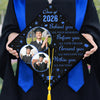 Custom Photo Class Of 2026 Glitter Graduation Topper TH10 169141