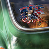 American Heritage Eagle Patriotic Car Window Decal Sticker HA75 920160