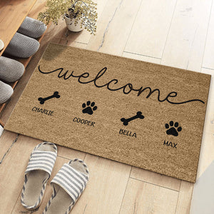 Personalized Welcome Doormat Gift For Pet Lovers TH10 896929