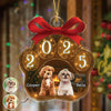 Custom Dog Photo Christmas 2025 Acrylic Ornament Christmas HO82 894750