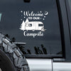 Personalized Happy Campers Camping Car Window Decal Sticker CH07 910368