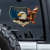 United States 250th Anniversary Patriotic Car Window Decal Sticker HA75 898516