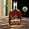 Custom Photo Whiskey Bottle Christmas Gifts For Deer Hunting HA75 898360