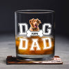 Custom Photo Dog Dad We Sniff Together, We Stick Together Whiskey Glass HO82 894188
