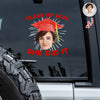 Custom Funny Face Class Of 2026 Graduation Car Window Decal Sticker HA75 920432