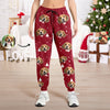 Custom Photo With Christmas Pattern - Personalized Sweatpants Gift For Dog Lovers CH07 896332