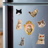 Custom Photo Pet Portrait Acrylic Fridge Magnet CH07 910382